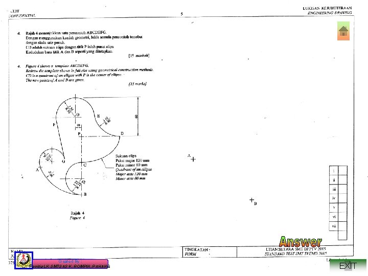 Created By : Panitia LK SMTSAS K. ROMPIN, PAHANG EXIT 