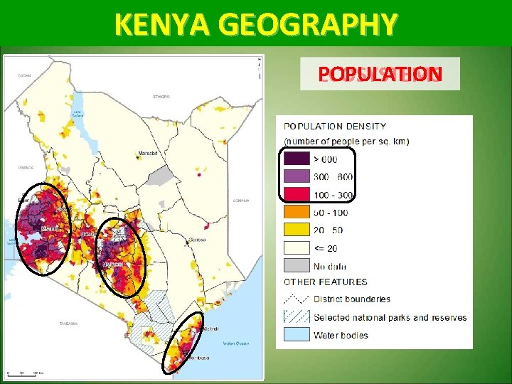 KENYA GEOGRAPHY POPULATION ECOSYSTEMS 