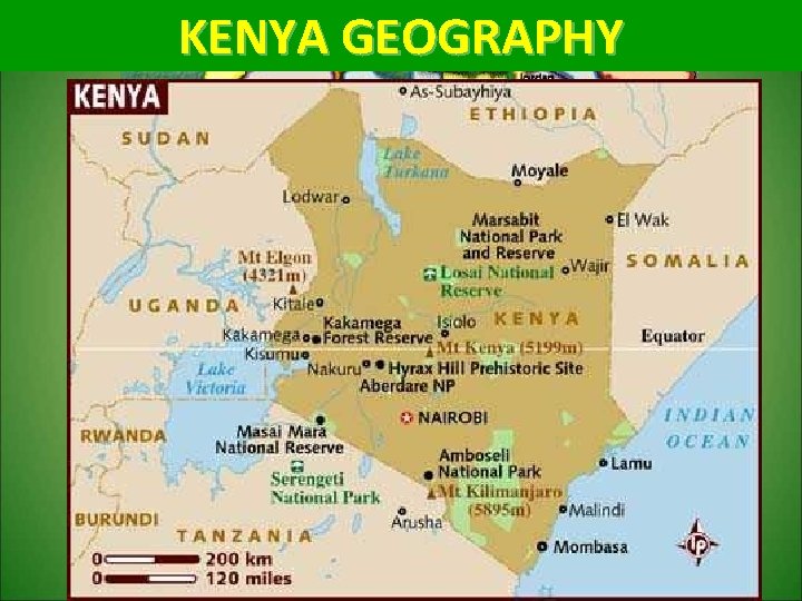 KENYA GEOGRAPHY KENYA 