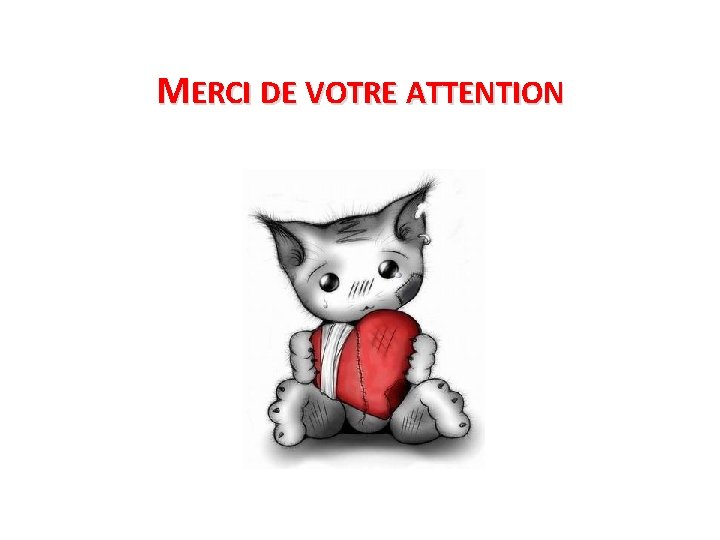 MERCI DE VOTRE ATTENTION 