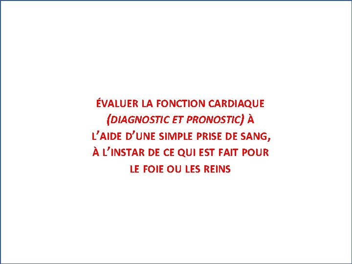 QU’EST-CE QU’UN BIO-MARQUEUR ? « Une caractéristique l’on peut mesurer et évaluer objectivement comme