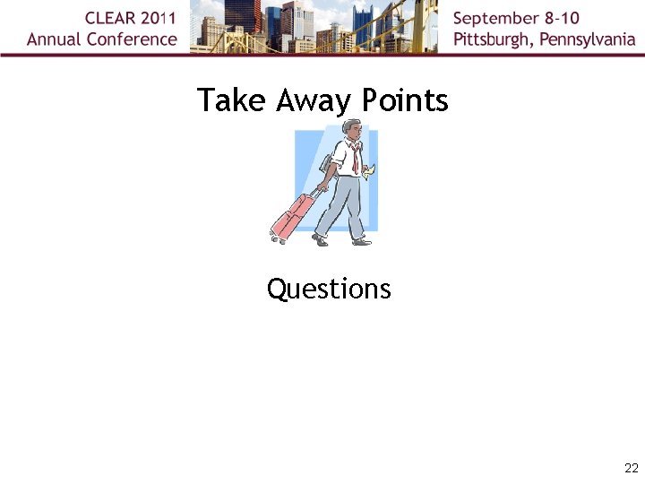 Take Away Points Questions 22 