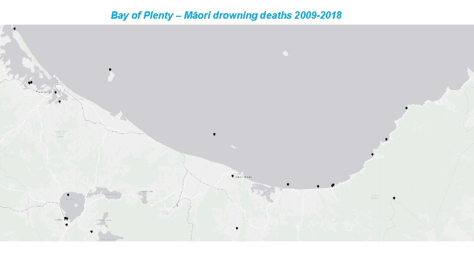 Bay of Plenty – Māori drowning deaths 2009 -2018 
