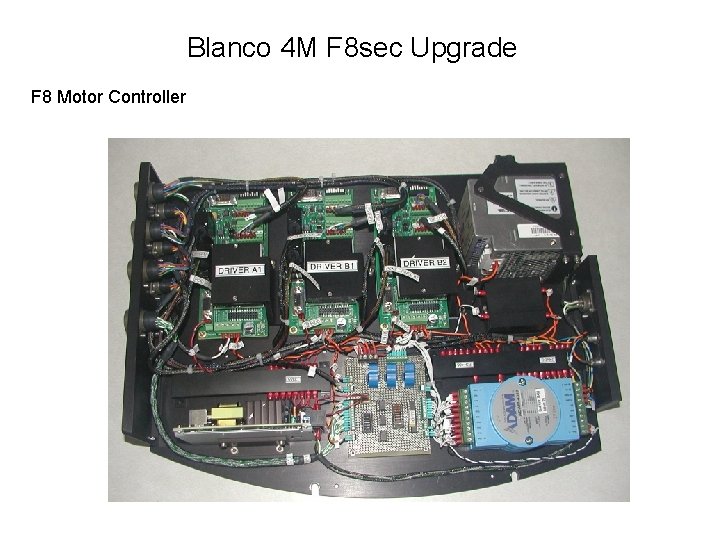 Blanco 4 M F 8 sec Upgrade F 8 Motor Controller 