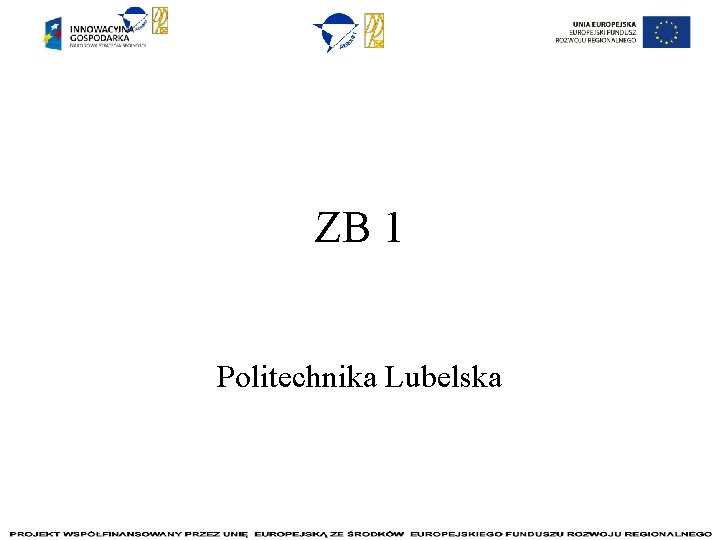 ZB 1 Politechnika Lubelska 