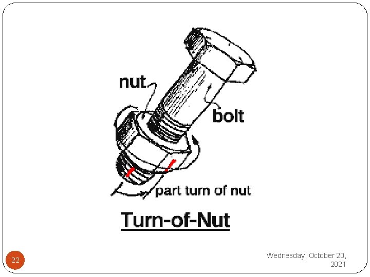 22 Wednesday, October 20, 2021 