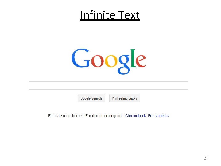Infinite Text 24 