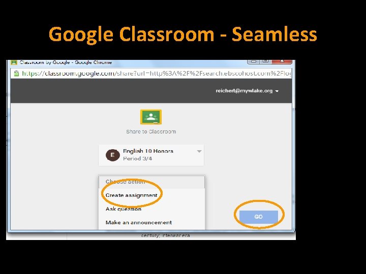 Google Classroom - Seamless 