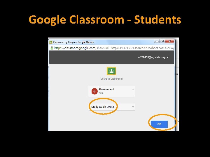 Google Classroom - Students 
