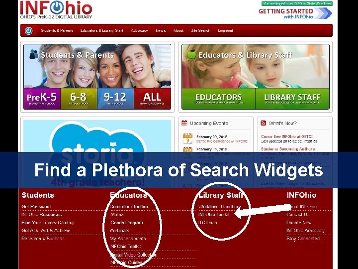 Find a Plethora of Search Widgets 