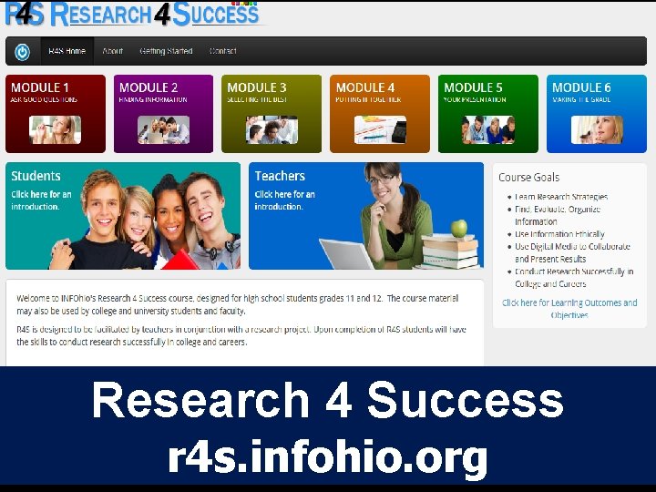 Research 4 Success r 4 s. infohio. org 