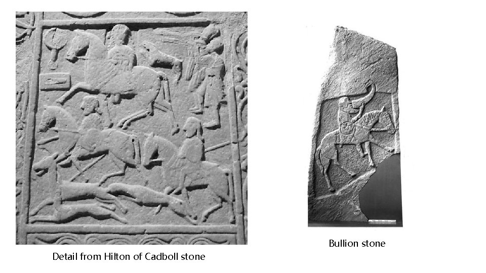 Bullion stone Detail from Hilton of Cadboll stone 