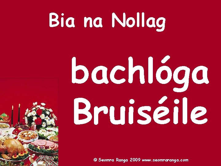 Bia na Nollag bachlóga Bruiséile © Seomra Ranga 2009 www. seomraranga. com 