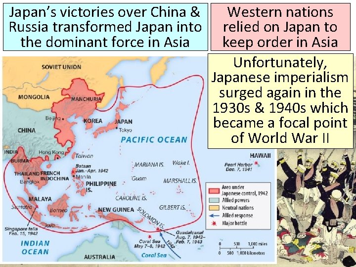 Japan’s victories over China & Title Russia transformed Japan into the dominant force in