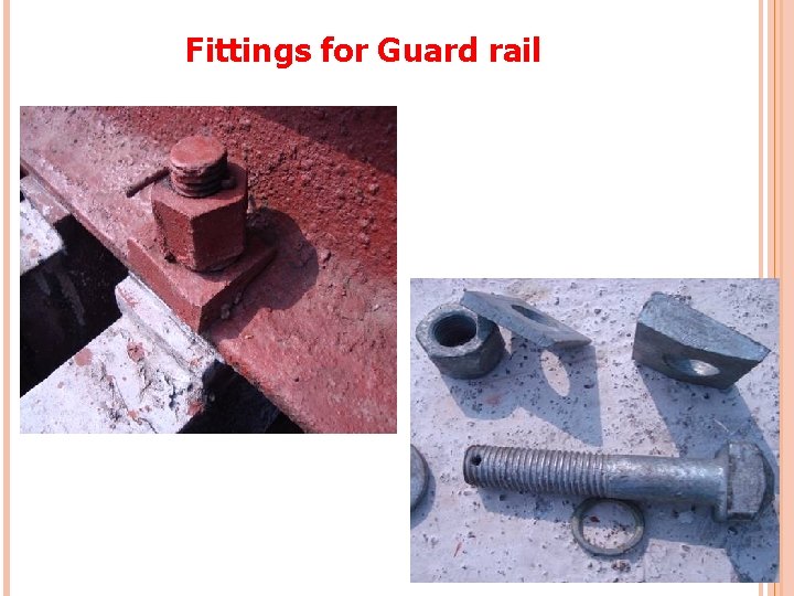 Fittings for Guard rail 