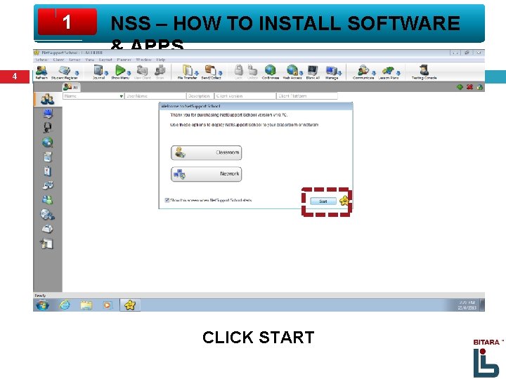 1 NSS – HOW TO INSTALL SOFTWARE & APPS 4 CLICK START 