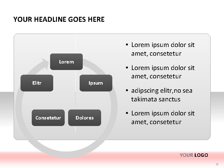 YOUR HEADLINE GOES HERE • Lorem ipsum dolor sit amet, consetetur Lorem Elitr Consetetur