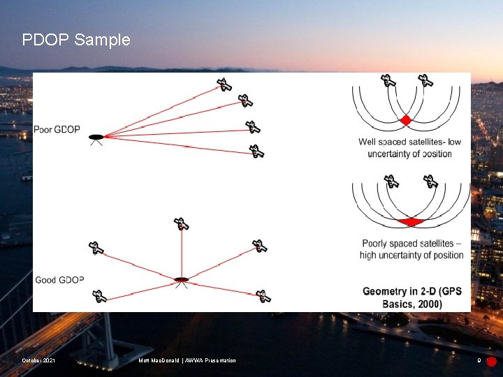 PDOP Sample October 2021 Mott Mac. Donald | AWWA Presentation 9 