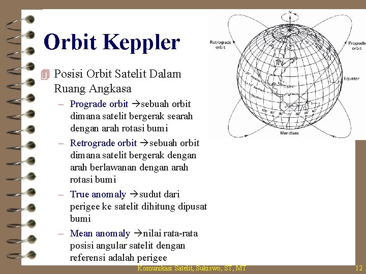 Orbit Keppler 4 Posisi Orbit Satelit Dalam Ruang Angkasa – Prograde orbit sebuah orbit