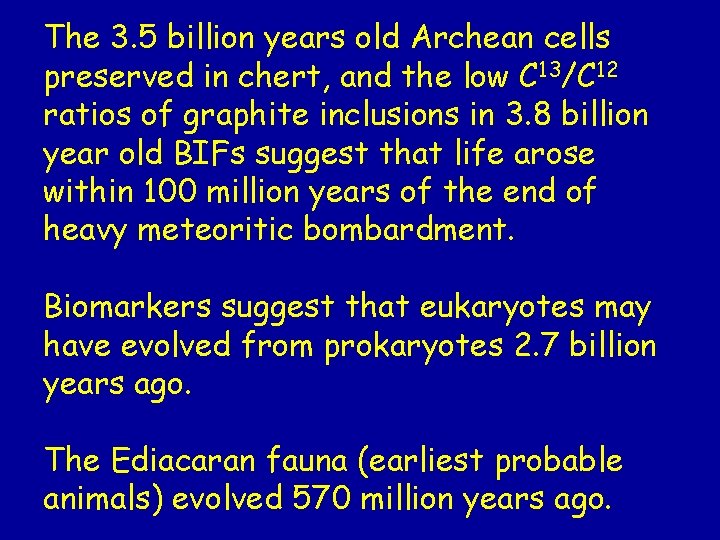 The 3. 5 billion years old Archean cells preserved in chert, and the low