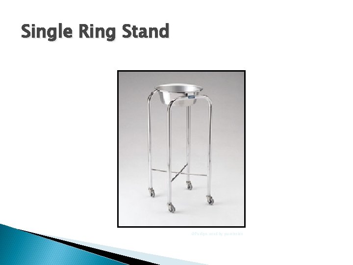 Single Ring Stand ©Pedigo, used by permission 