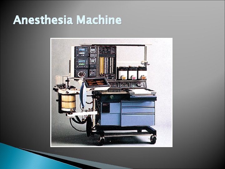 Anesthesia Machine Images. MD, 2006 