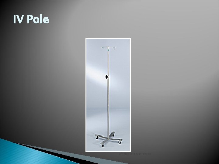 IV Pole ©Pedigo, used by permission 