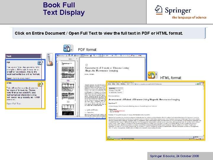 Book Full Text Display Click on Entire Document / Open Full Text to view