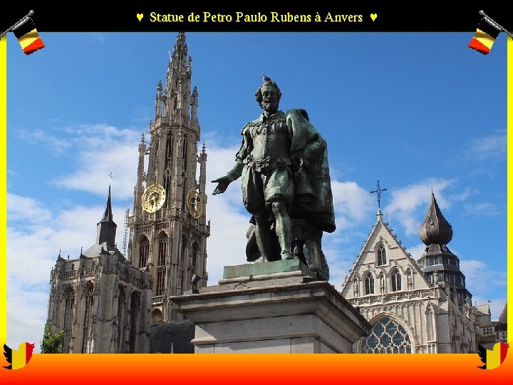 ♥ Statue de Petro Paulo Rubens à Anvers ♥ 