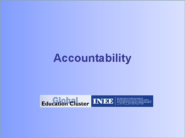 Accountability 