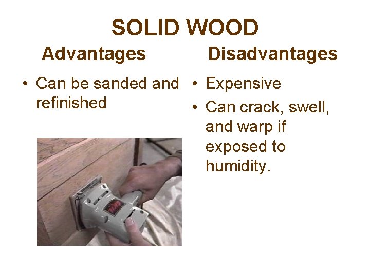 Objective 5 02 CRITIQUE components of quality furniture