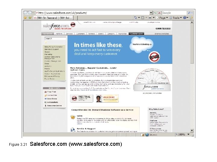 Figure 3. 21 Salesforce. com (www. salesforce. com) 