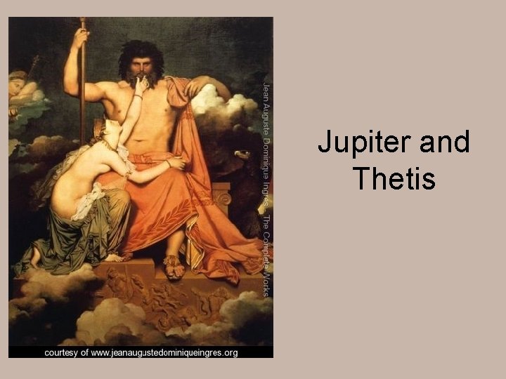 Jupiter and Thetis 