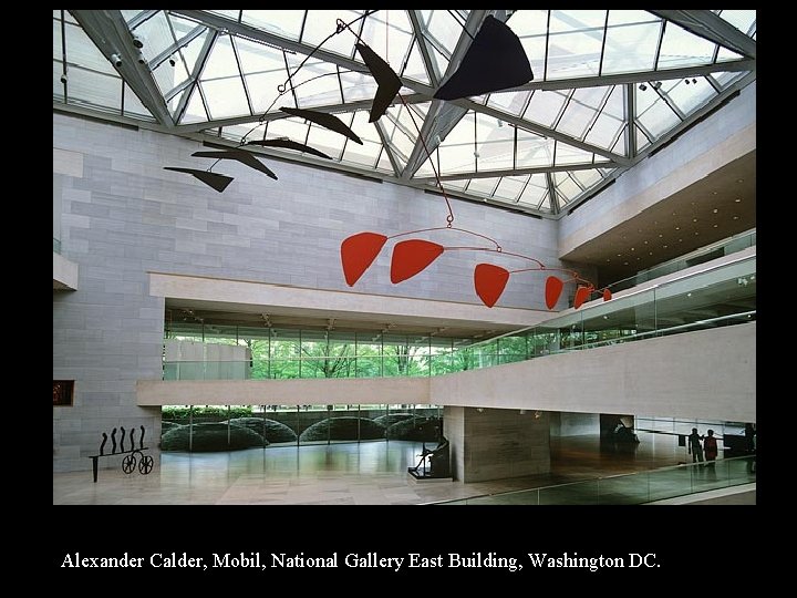 Alexander Calder, Mobil, National Gallery East Building, Washington DC. 