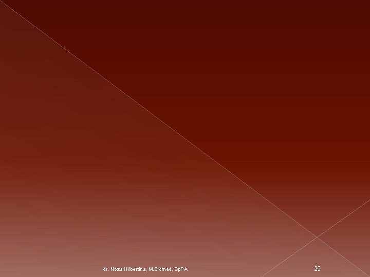dr. Noza Hilbertina, M. Biomed, Sp. PA 25 