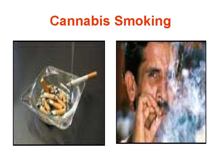 Cannabis Smoking 