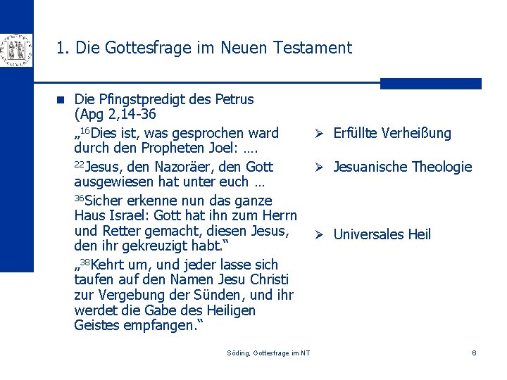 Gottesbild Im Neuen Testament Das A und O Offb 1 8 Gottesbilder