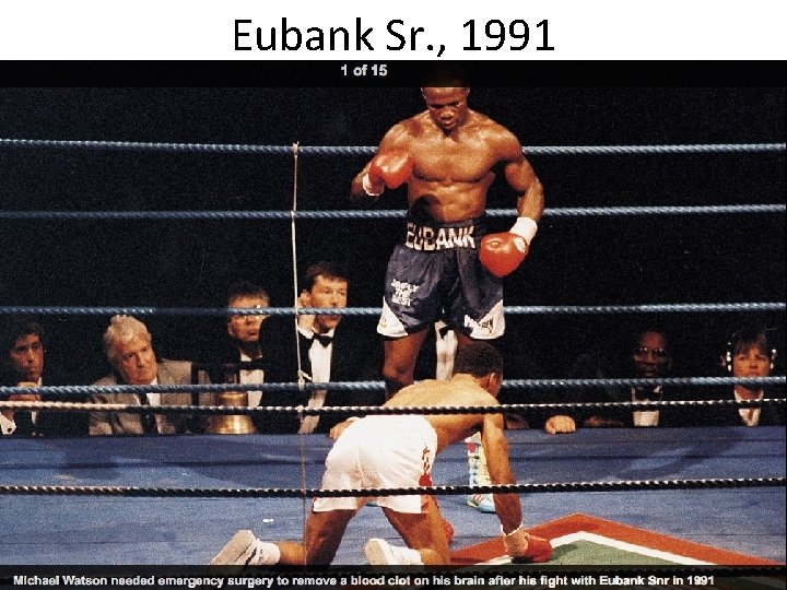 Eubank Sr. , 1991 