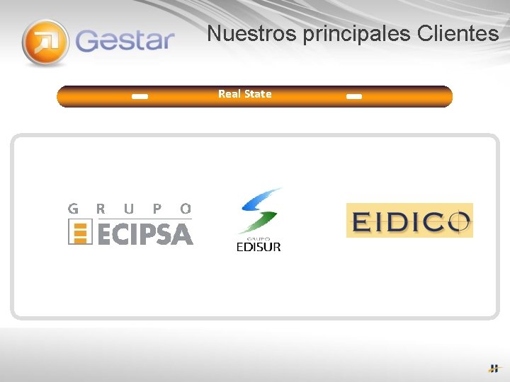 Nuestros principales Clientes Real State 