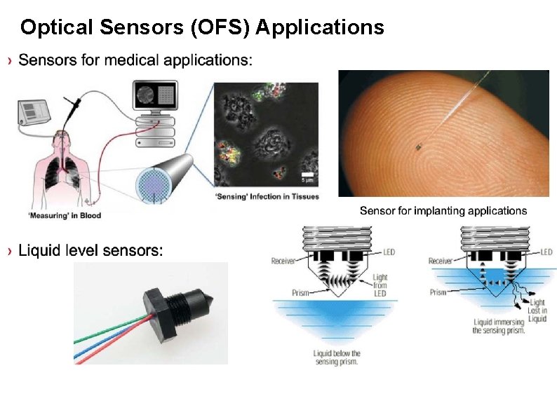 Optical Sensors (OFS) Applications 