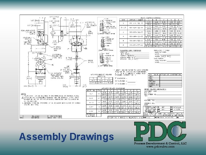 Assembly Drawings 