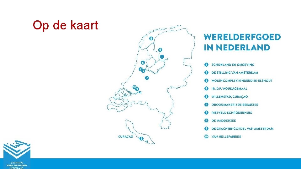 Op de kaart 