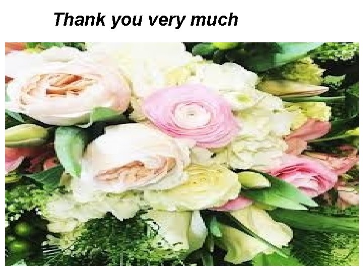 Thank you very much 