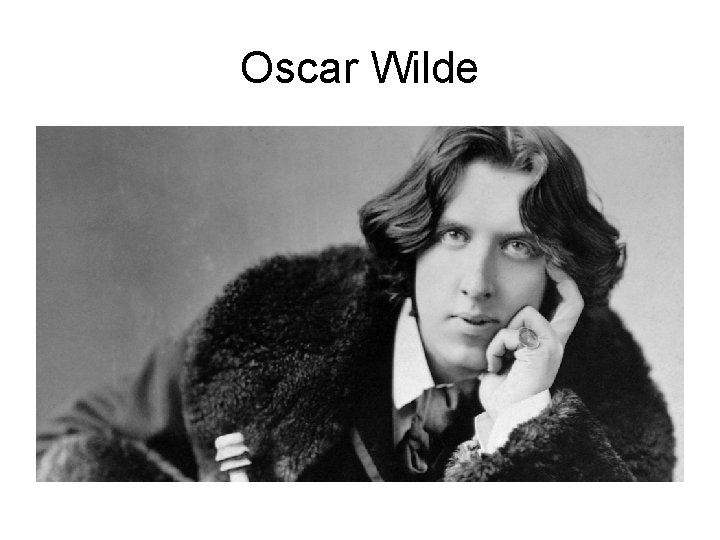Oscar Wilde 