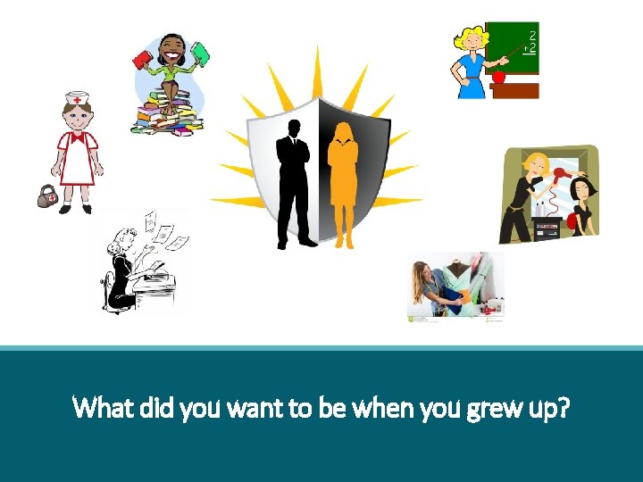 What did you want to be when you grew up? 