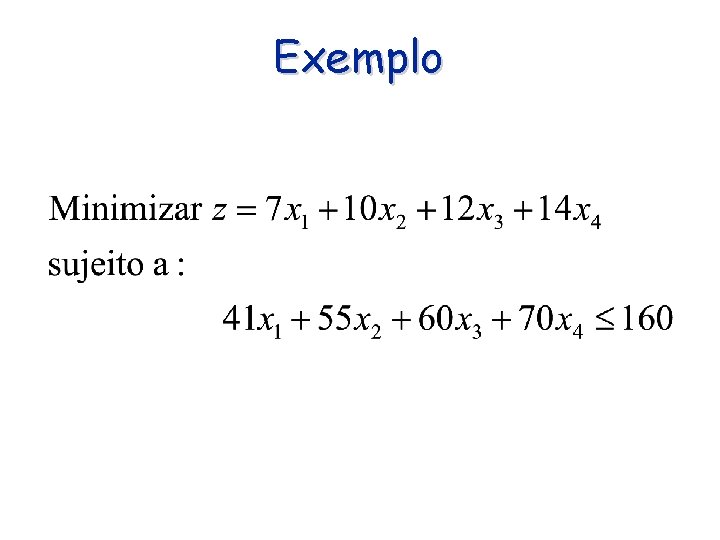 Exemplo 
