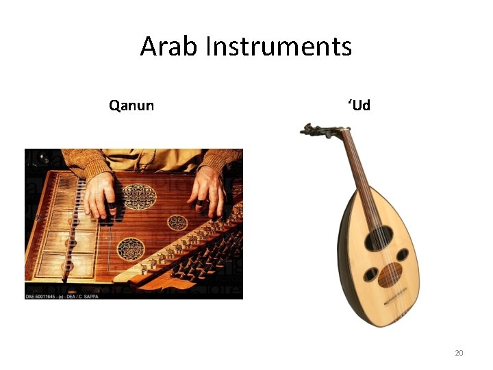 Arab Instruments Qanun ‘Ud 20 