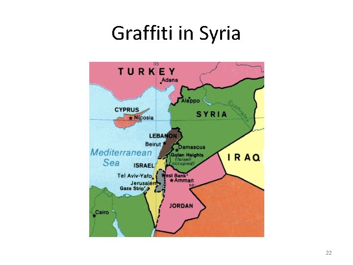 Graffiti in Syria 22 