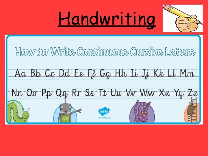 Handwriting . 