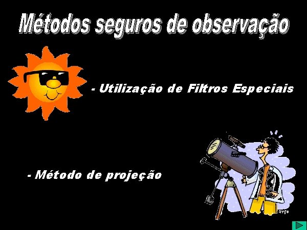 - Utilização de Filtros Especiais - Método de projeção 